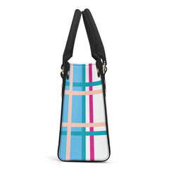 Ascog Tartan Designer Handbag With Shoulder Strap - Free p&p Worldwide