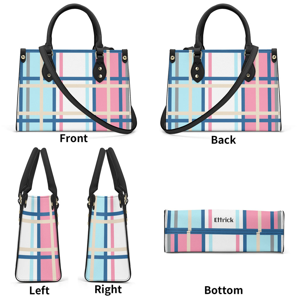 Ettrick Tartan Designer Handbag With Shoulder Strap - Free p&p Worldwide