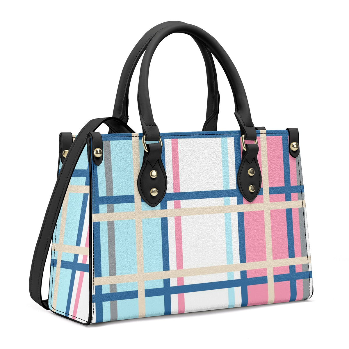 Ettrick Tartan Designer Handbag With Shoulder Strap - Free p&p Worldwide