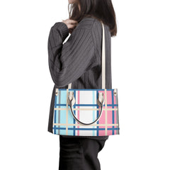 Ettrick Tartan Designer Handbag With Shoulder Strap - Free p&p Worldwide