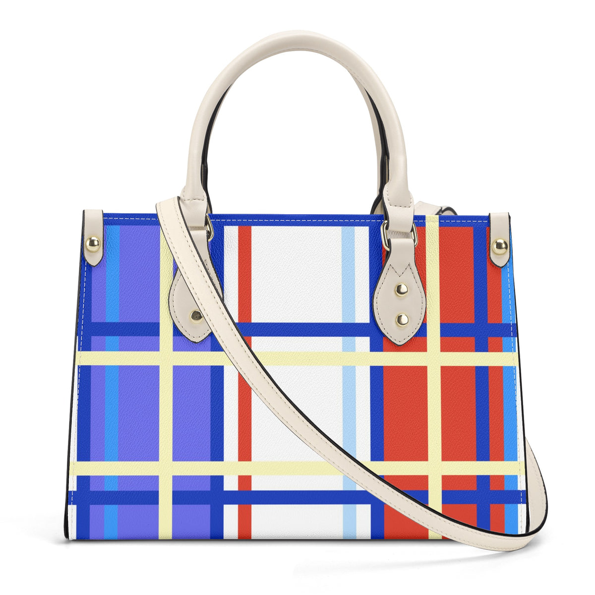 St Ninians Tartan  Designer Handbag With Shoulder Strap - Free p&p Worldwide