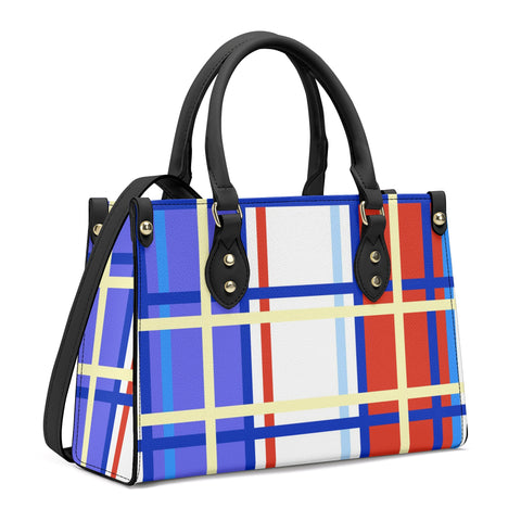 St Ninians Tartan  Designer Handbag With Shoulder Strap - Free p&p Worldwide