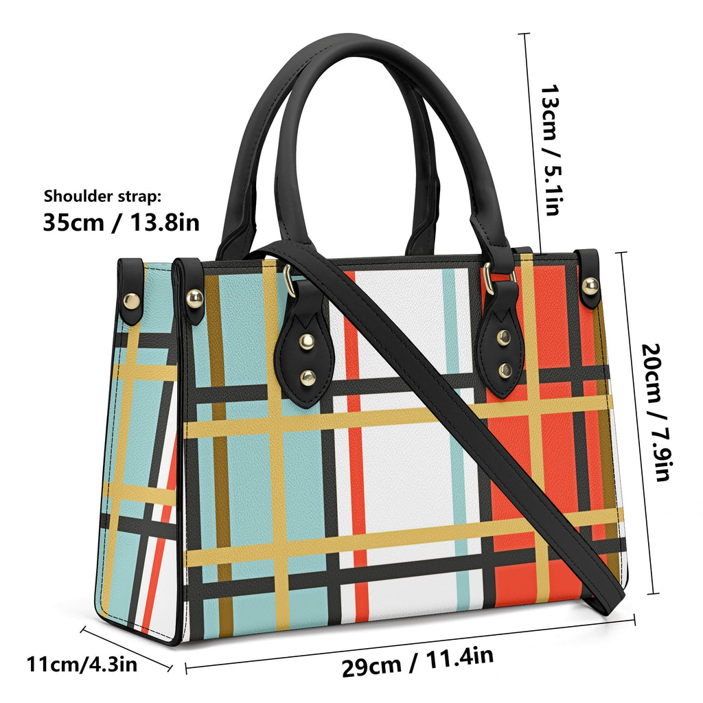 Stravanan Tartan  Designer Handbag With Shoulder Strap - Free p&p Worldwide