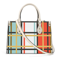 Stravanan Tartan  Designer Handbag With Shoulder Strap - Free p&p Worldwide