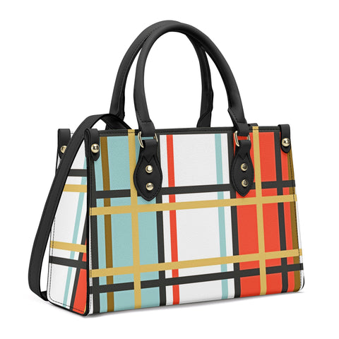 Stravanan Tartan  Designer Handbag With Shoulder Strap - Free p&p Worldwide