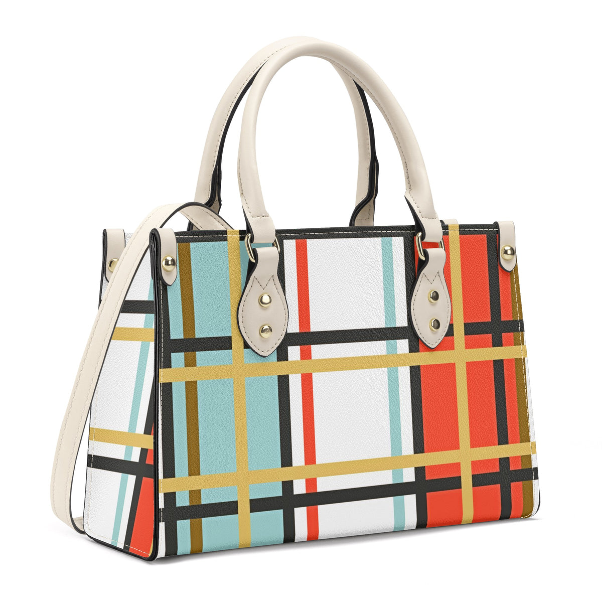 Stravanan Tartan  Designer Handbag With Shoulder Strap - Free p&p Worldwide