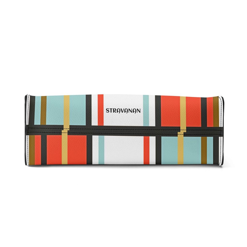 Stravanan Tartan  Designer Handbag With Shoulder Strap - Free p&p Worldwide
