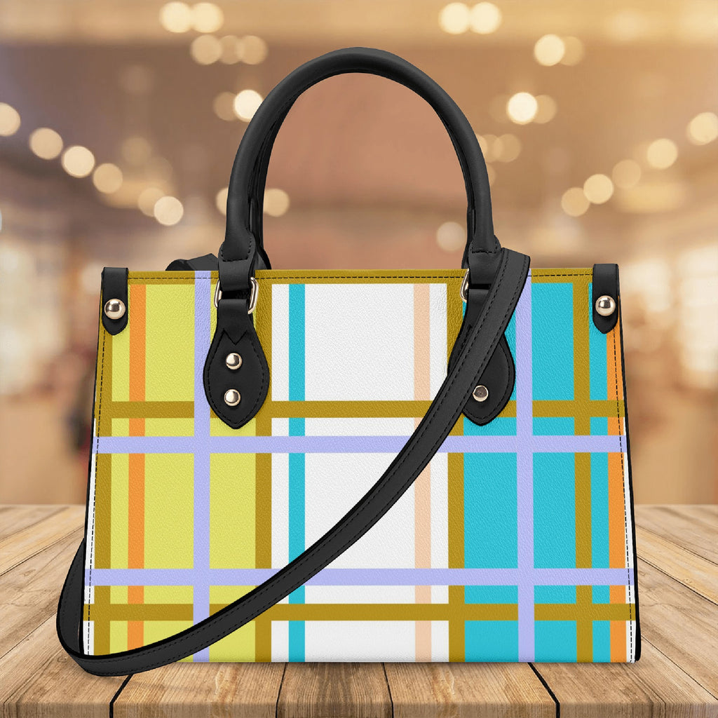 Kingarth Tartan Designer Handbag With Shoulder Strap - Free p&p Worldwide
