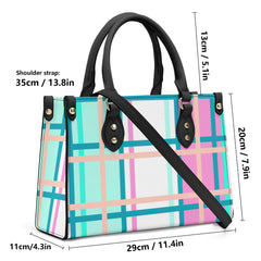 Glencallum Tartan Designer Handbag With Shoulder Strap - Free p&p Worldwide