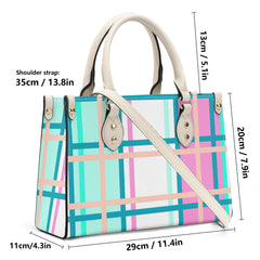 Glencallum Tartan Designer Handbag With Shoulder Strap - Free p&p Worldwide