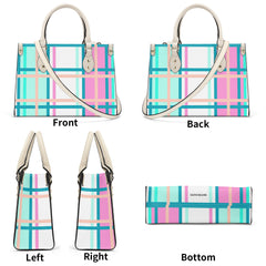 Glencallum Tartan Designer Handbag With Shoulder Strap - Free p&p Worldwide
