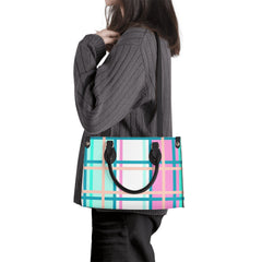 Glencallum Tartan Designer Handbag With Shoulder Strap - Free p&p Worldwide