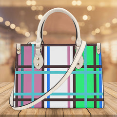 Scalpsie Tartan Designer Handbag With Shoulder Strap - Free p&p Worldwide
