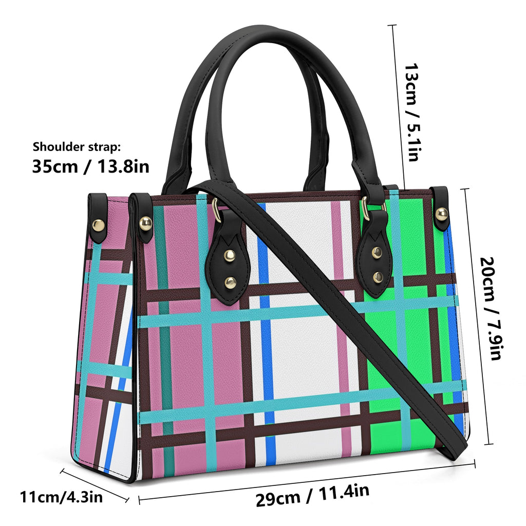 Scalpsie Tartan Designer Handbag With Shoulder Strap - Free p&p Worldwide
