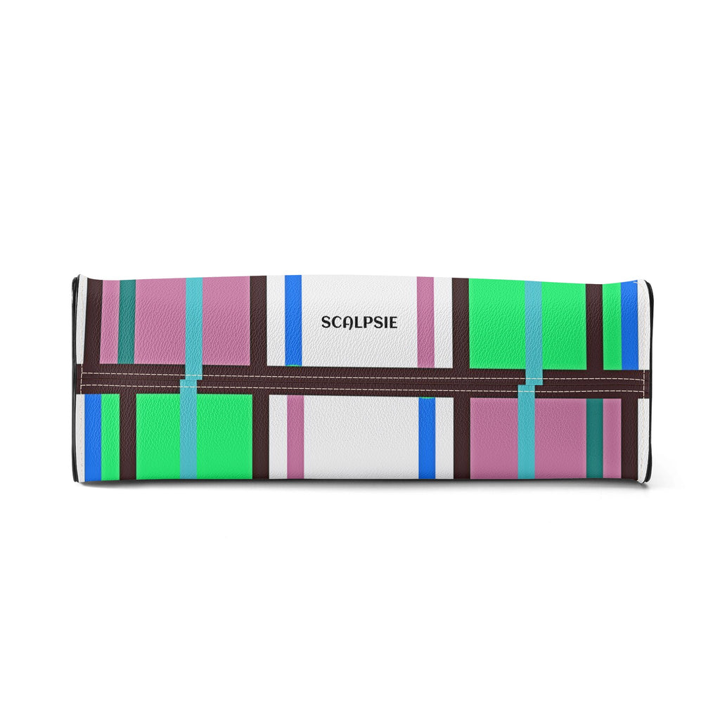 Scalpsie Tartan Designer Handbag With Shoulder Strap - Free p&p Worldwide
