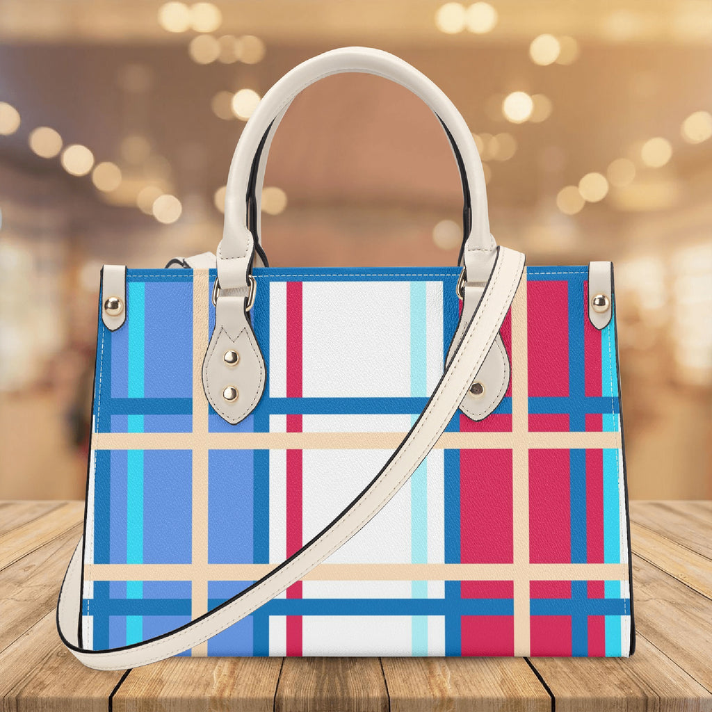 Kames Tartan Designer Handbag With Shoulder Strap - Free p&p Worldwide