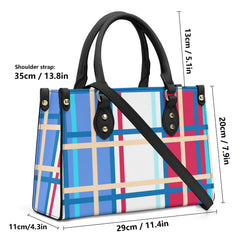 Kames Tartan Designer Handbag With Shoulder Strap - Free p&p Worldwide