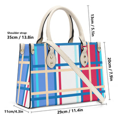 Kames Tartan Designer Handbag With Shoulder Strap - Free p&p Worldwide