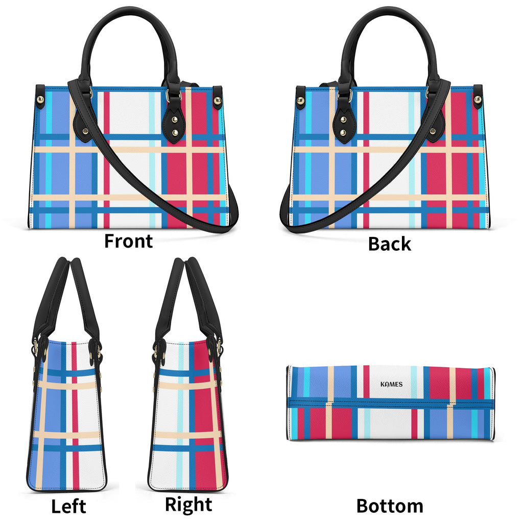 Kames Tartan Designer Handbag With Shoulder Strap - Free p&p Worldwide