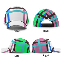 Scalpsie Tartan Baseball Cap - Free p&p Worldwide