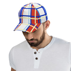 St Ninians Tartan Baseball Cap - Free p&p Worldwide