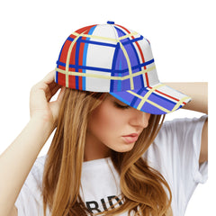 St Ninians Tartan Baseball Cap - Free p&p Worldwide
