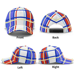St Ninians Tartan Baseball Cap - Free p&p Worldwide