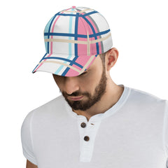 Ettrick Tartan Baseball Cap - Free p&p Worldwide