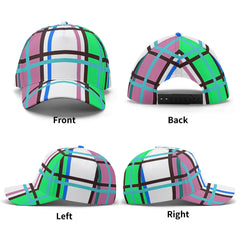 Scalpsie Tartan Baseball Cap - Free p&p Worldwide