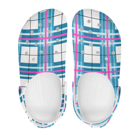 Bute Sky Tartan- Women's Classic Soft Sandals - Free p&p Worldwide
