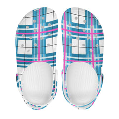 Bute Sky Tartan- Women's Classic Soft Sandals - Free p&p Worldwide