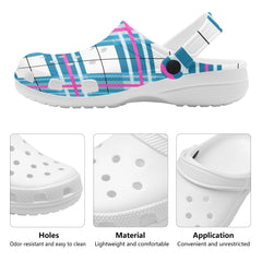 Bute Sky Tartan- Women's Classic Soft Sandals - Free p&p Worldwide