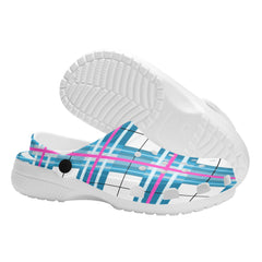 Bute Sky Tartan- Women's Classic Soft Sandals - Free p&p Worldwide