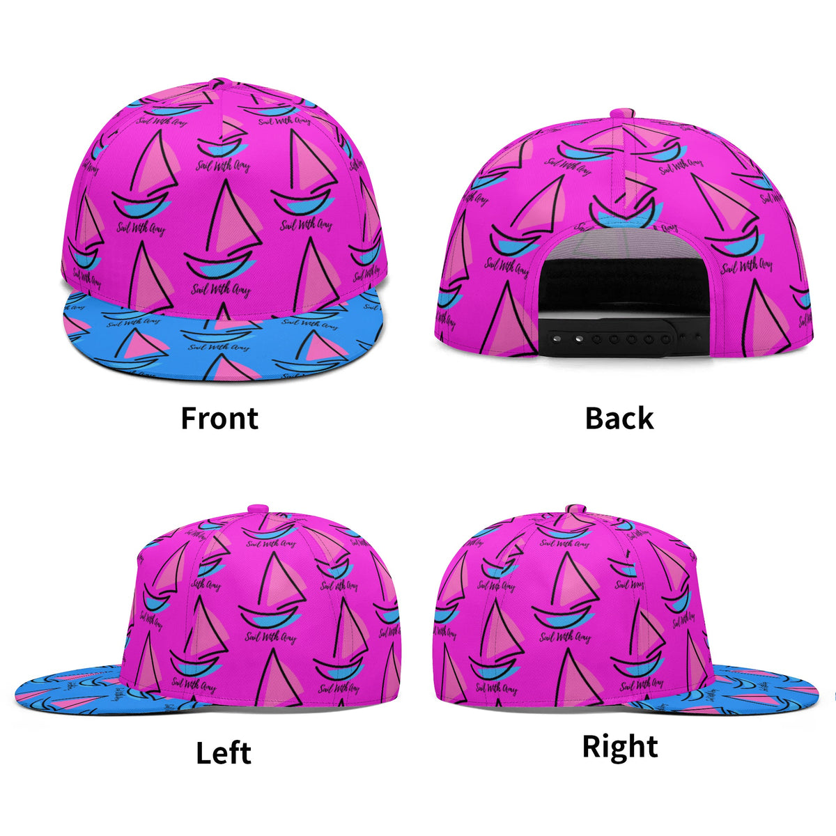 Sail with Amy - B'ball hat - Free p&p Worldwide