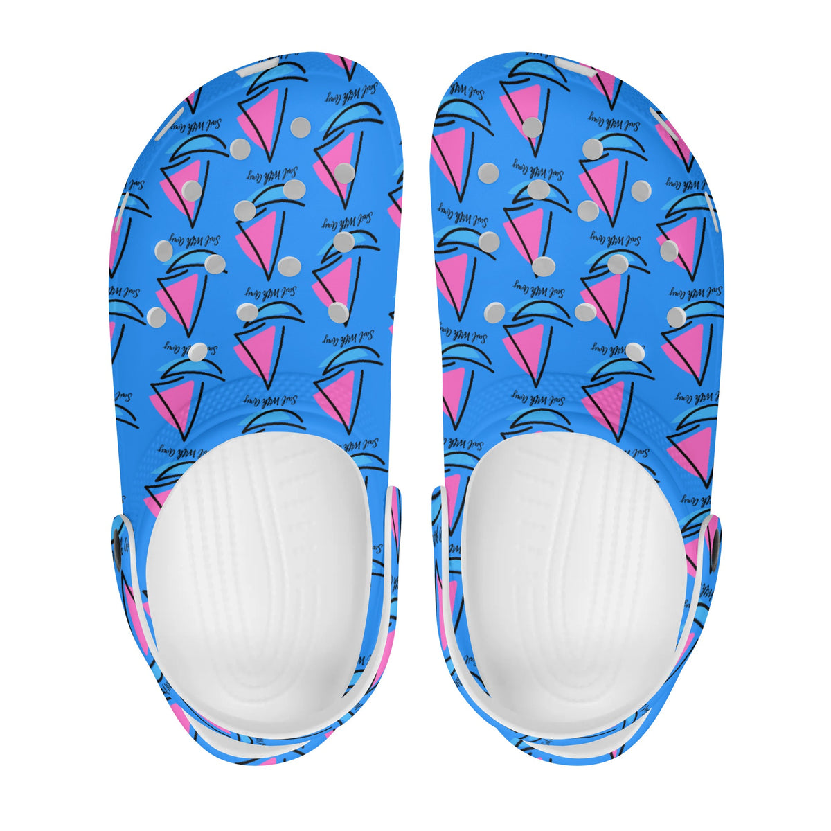 Sail with Amy - Women's Clog's  - Free p&p Worldwide