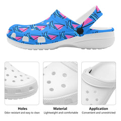 Sail with Amy - Women's Clog's  - Free p&p Worldwide