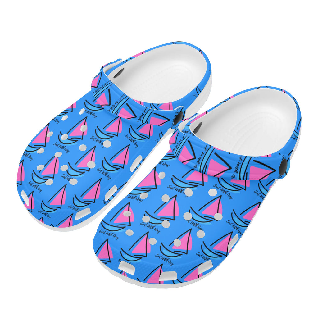 Sail with Amy - Women's Clog's  - Free p&p Worldwide