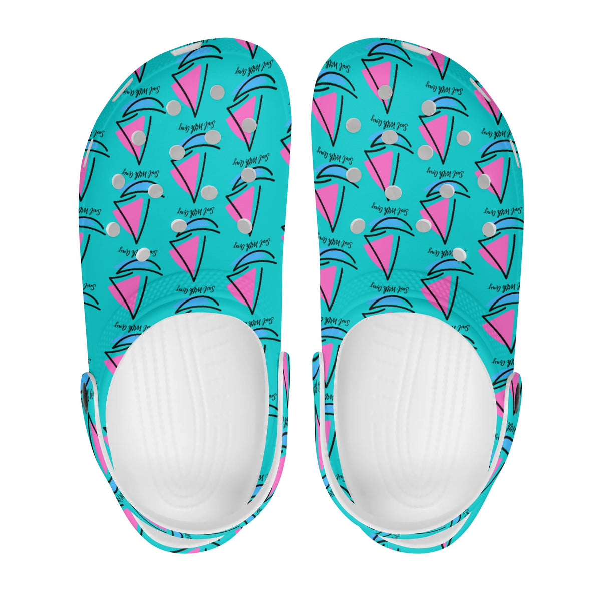 Sail with Amy - Women's Clog's  - Free p&p Worldwide