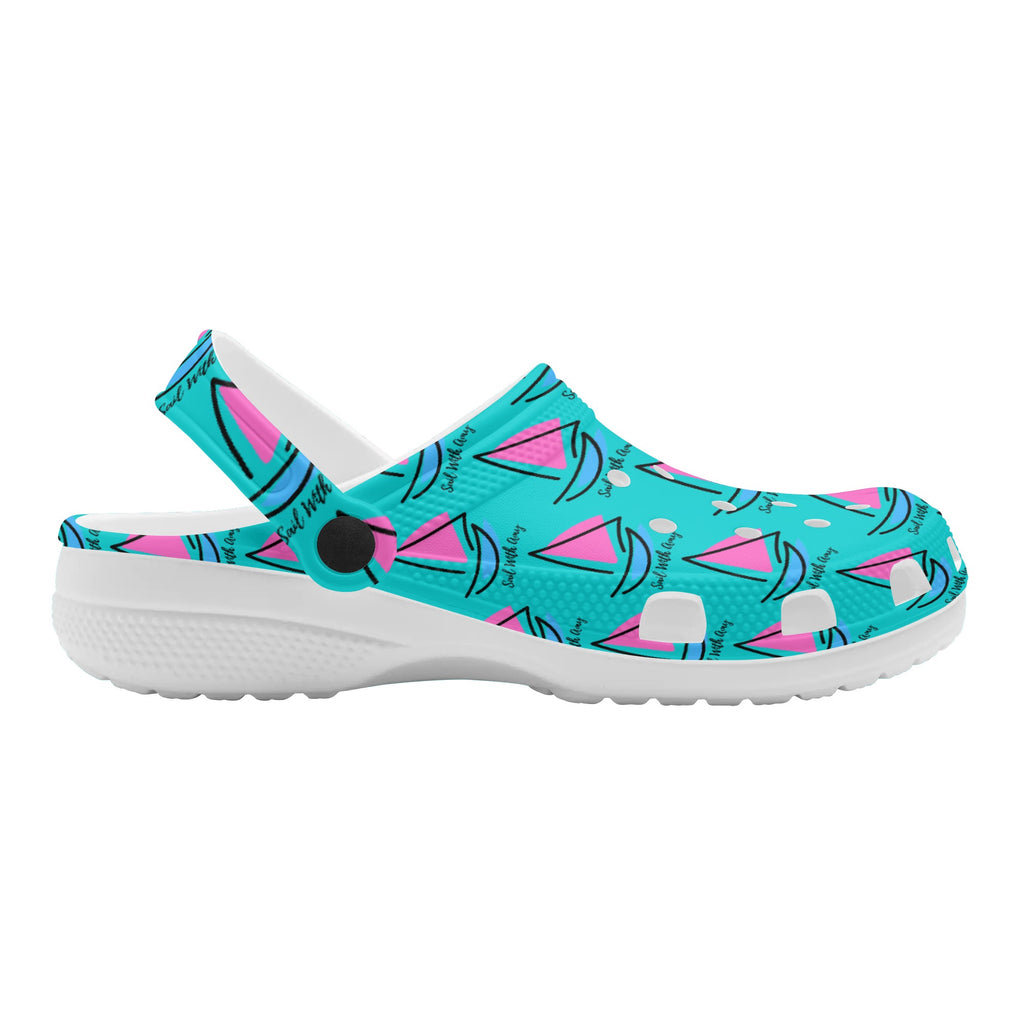 Sail with Amy - Women's Clog's  - Free p&p Worldwide