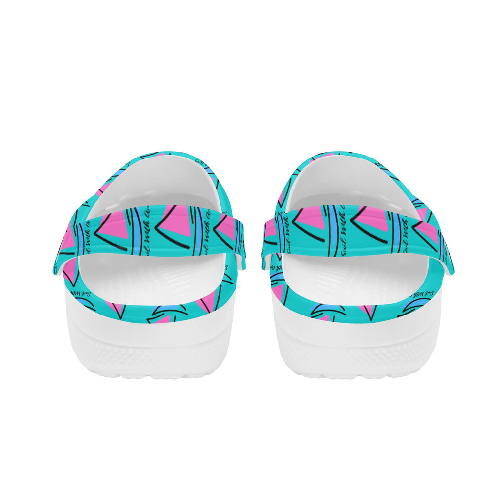 Sail with Amy - Women's Clog's  - Free p&p Worldwide