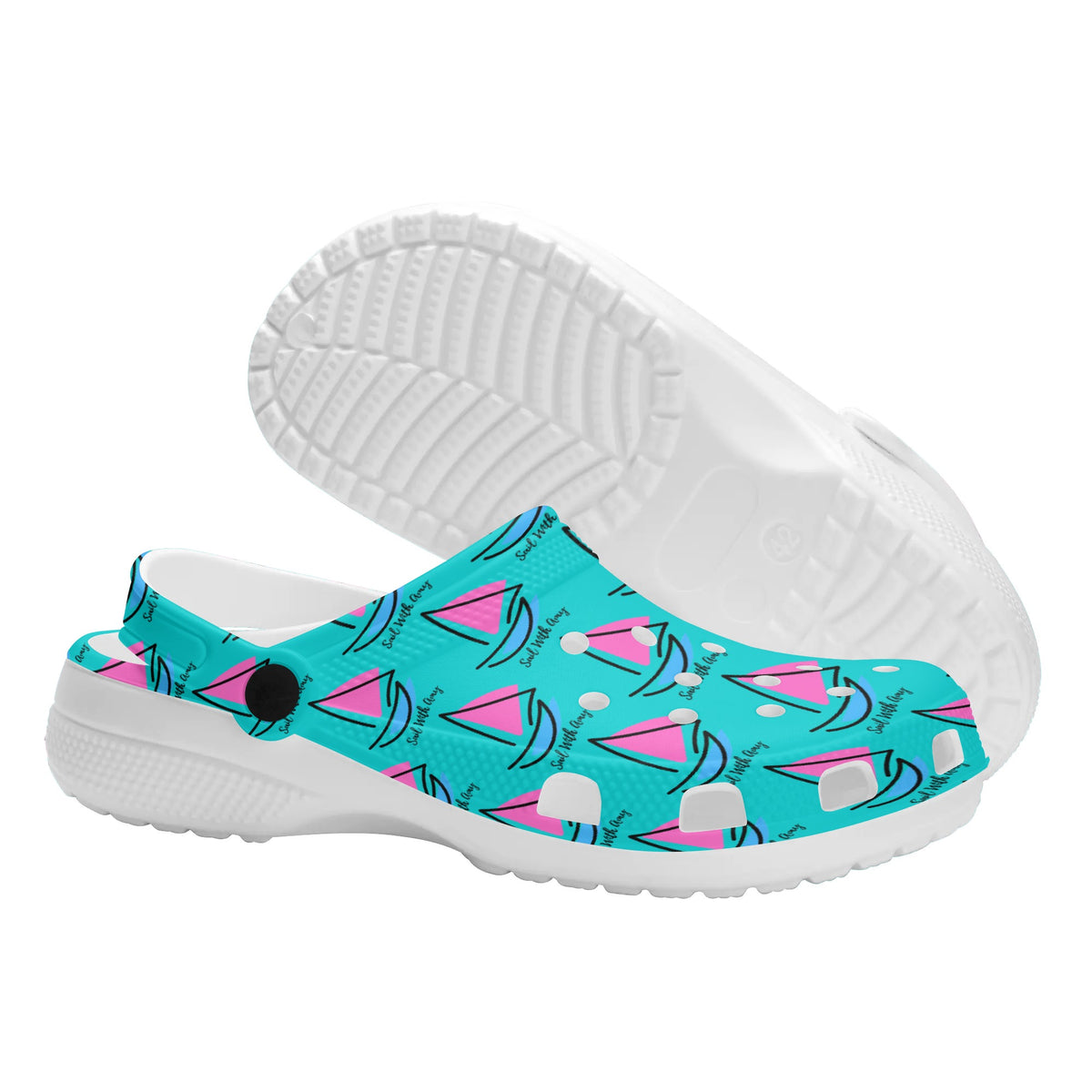 Sail with Amy - Women's Clog's  - Free p&p Worldwide