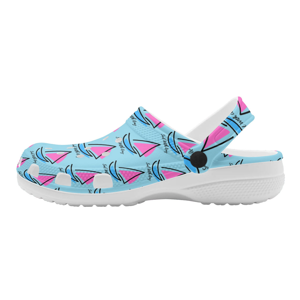 Sail with Amy - Women's Clog's  - Free p&p Worldwide