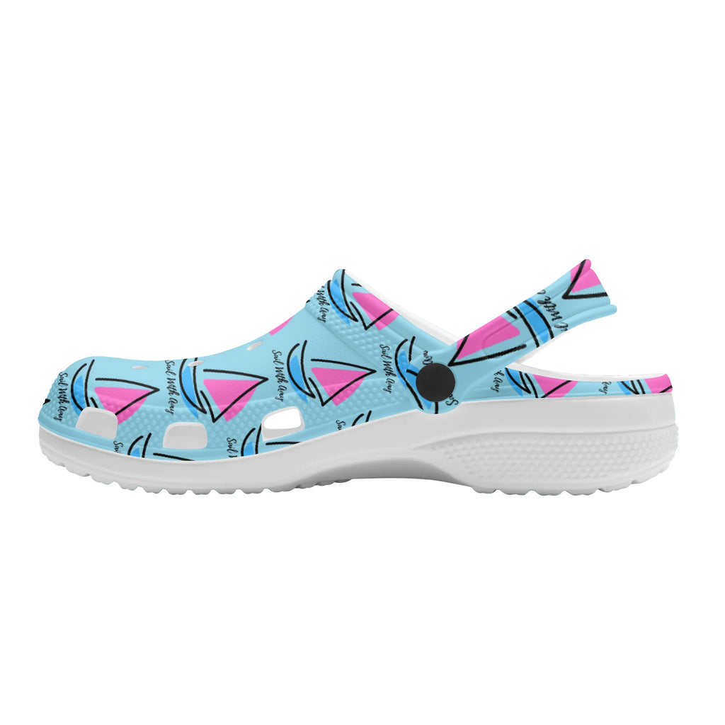 Sail with Amy - Women's Clog's  - Free p&p Worldwide