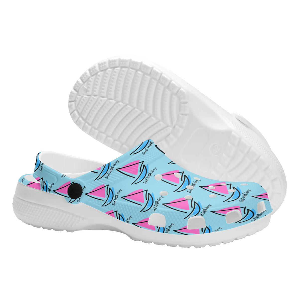 Sail with Amy - Women's Clog's  - Free p&p Worldwide