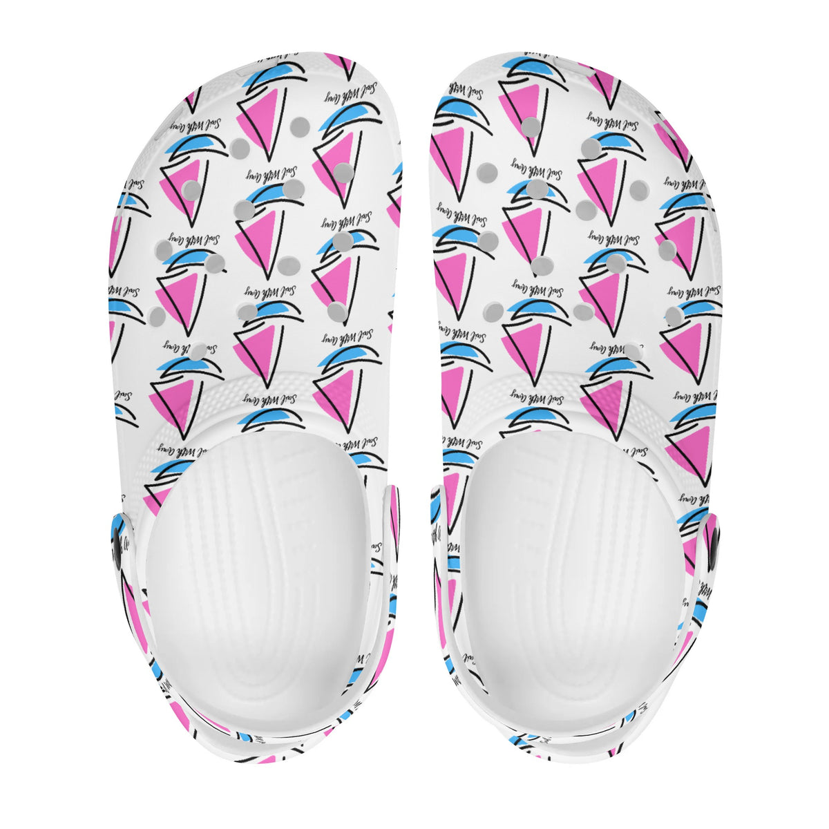 Sail with Amy - Women's Clog's  - Free p&p Worldwide