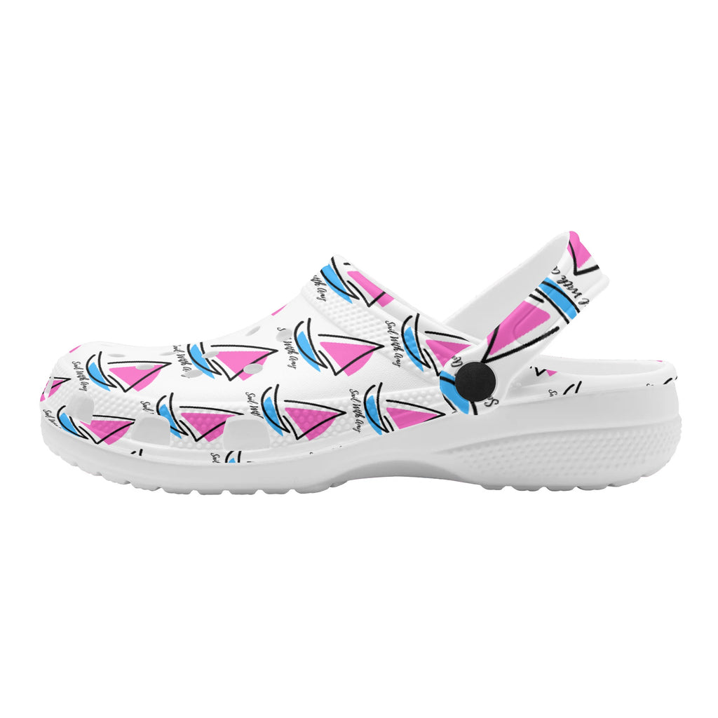 Sail with Amy - Women's Clog's  - Free p&p Worldwide