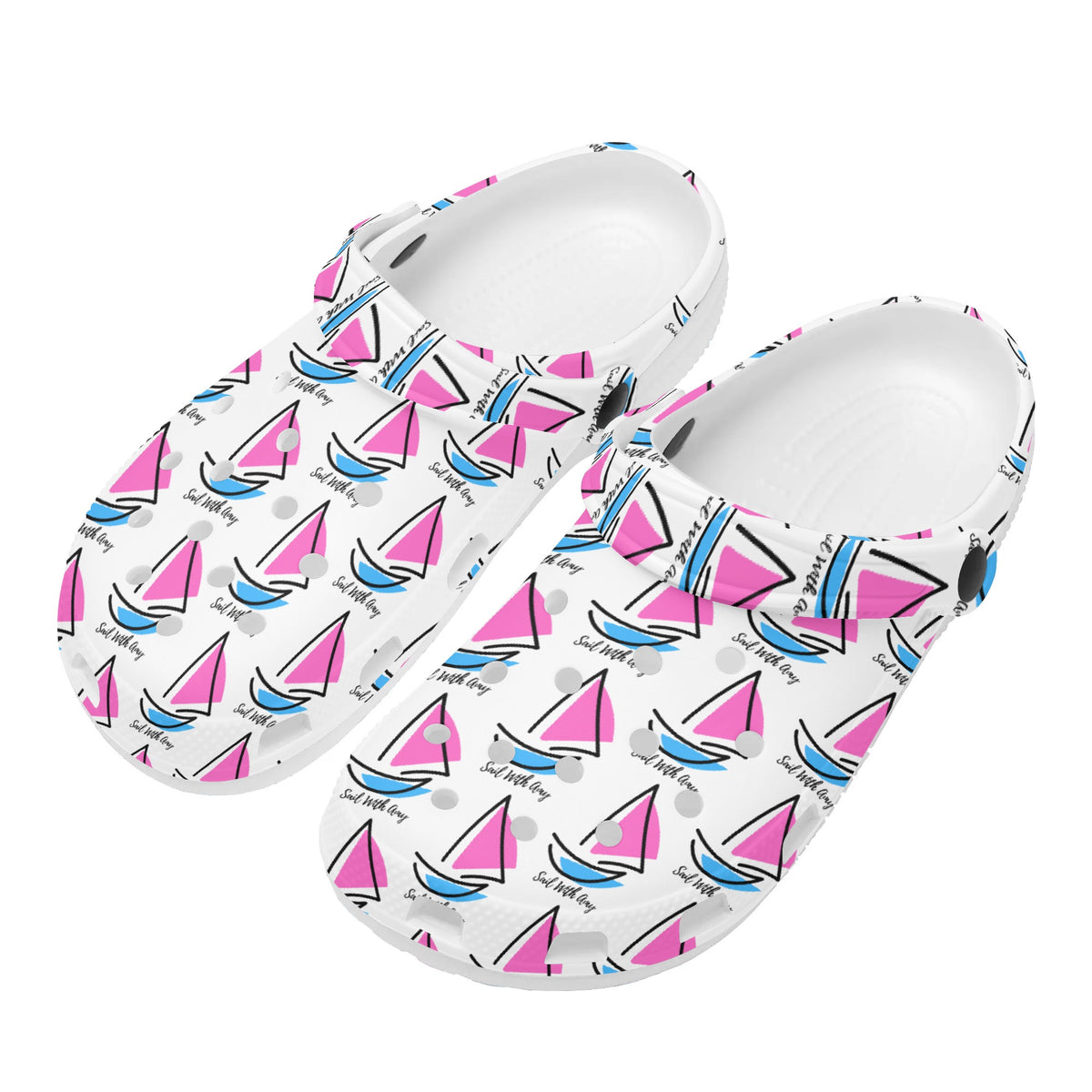 Sail with Amy - Women's Clog's  - Free p&p Worldwide