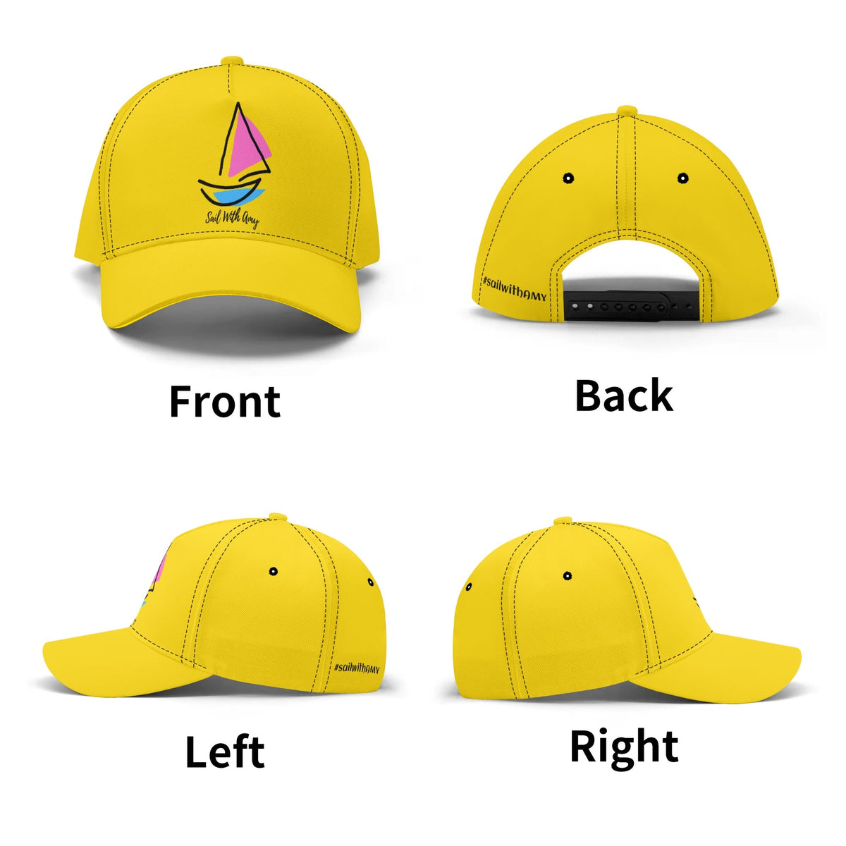 Sail with Amy - B'ball hat - Free p&p Worldwide