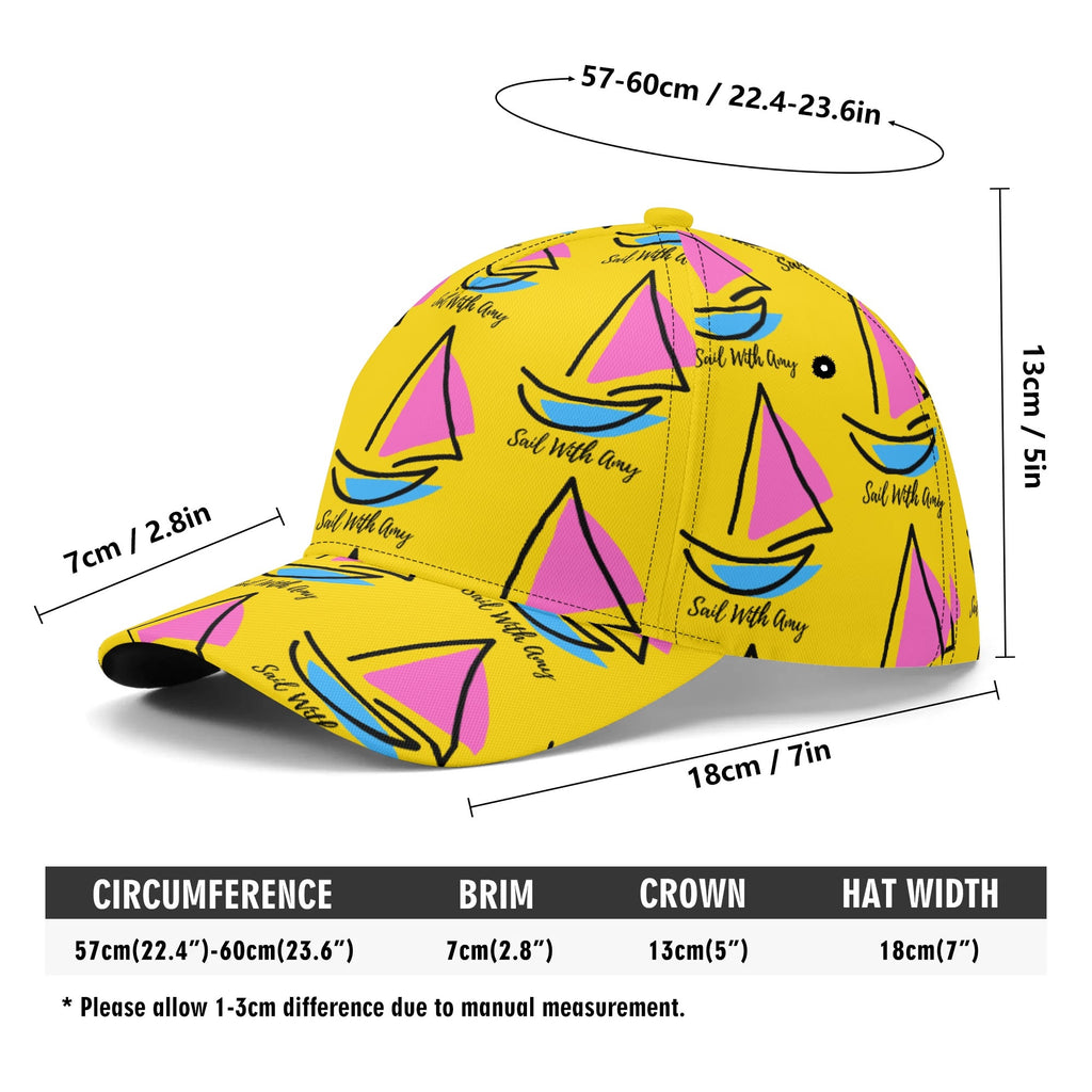 Sail with Amy - B'ball hat - Free p&p Worldwide