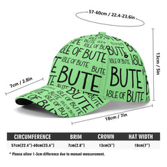Isle of Bute Baseball Cap - Free p&p Worldwide